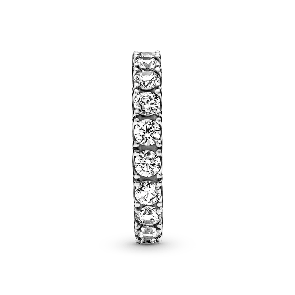 Anillo En Plata De Ley Eternity Brillante