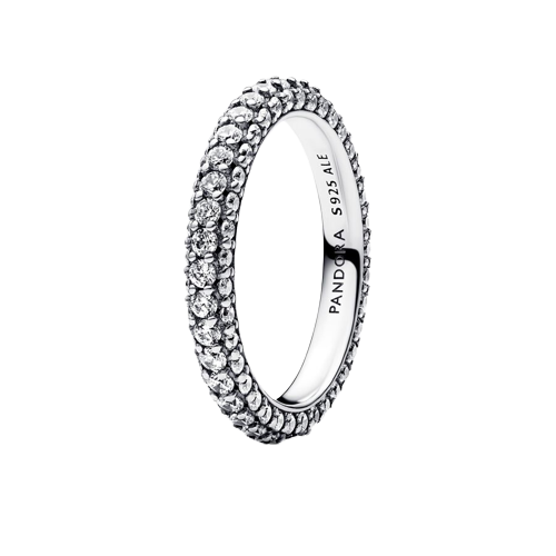 Anillo Fila en Pavé