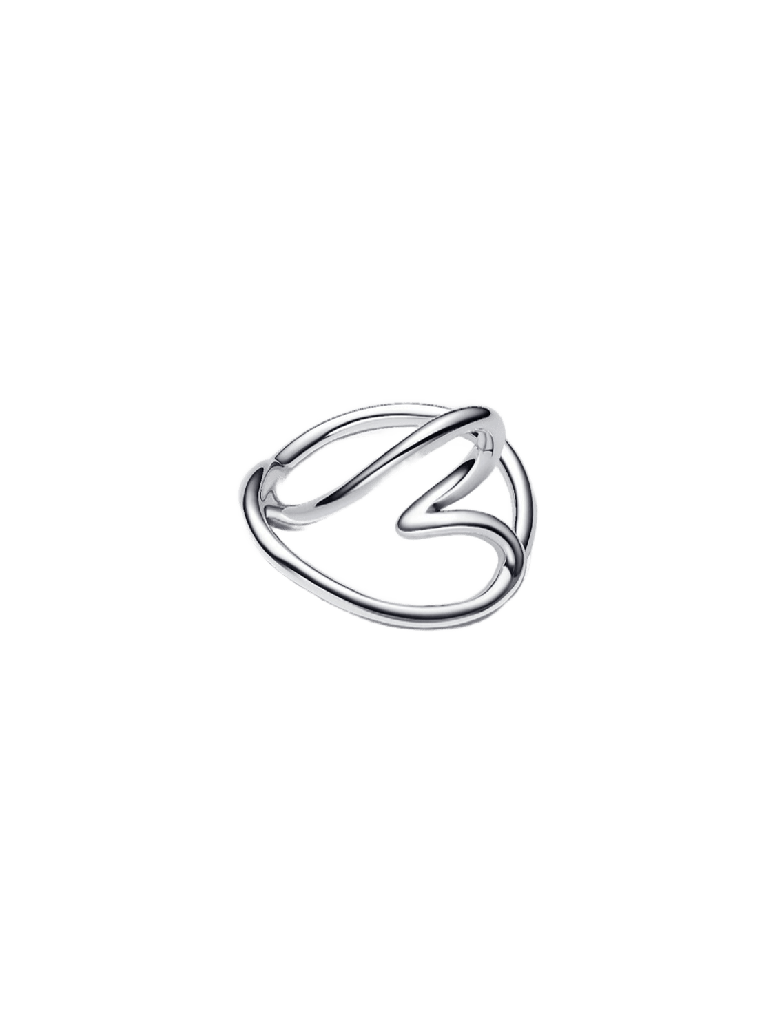 Anillo Corazón Forma Orgánica