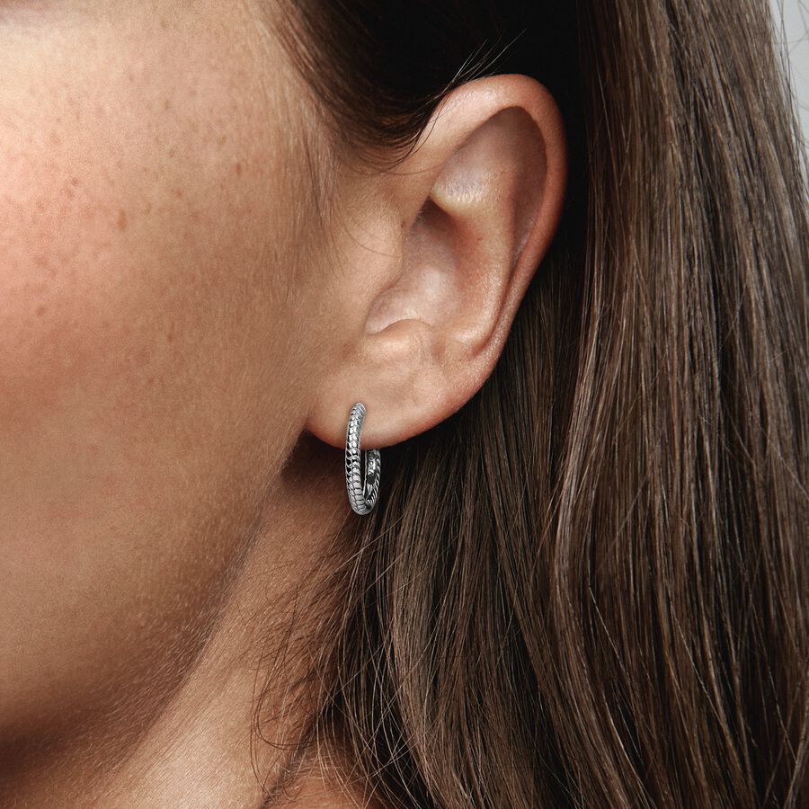 Pendientes de Aro Pandora Moments para Charm Pequeños