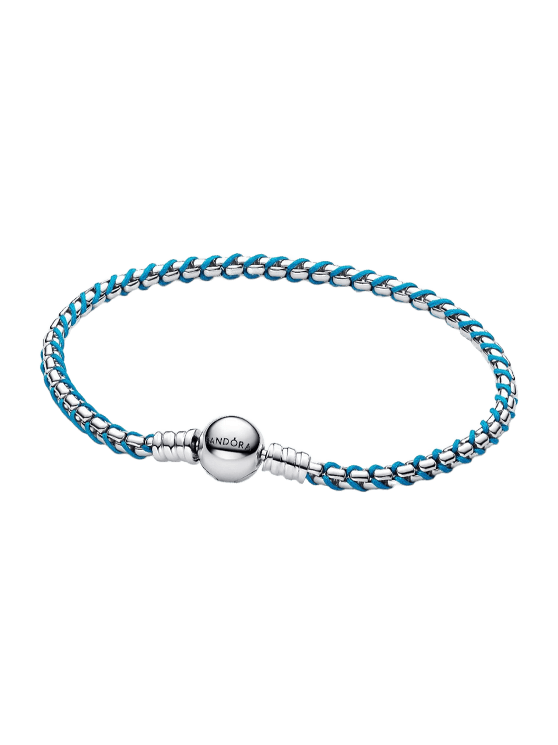 Pulsera Cadena Caja Cordón Azul