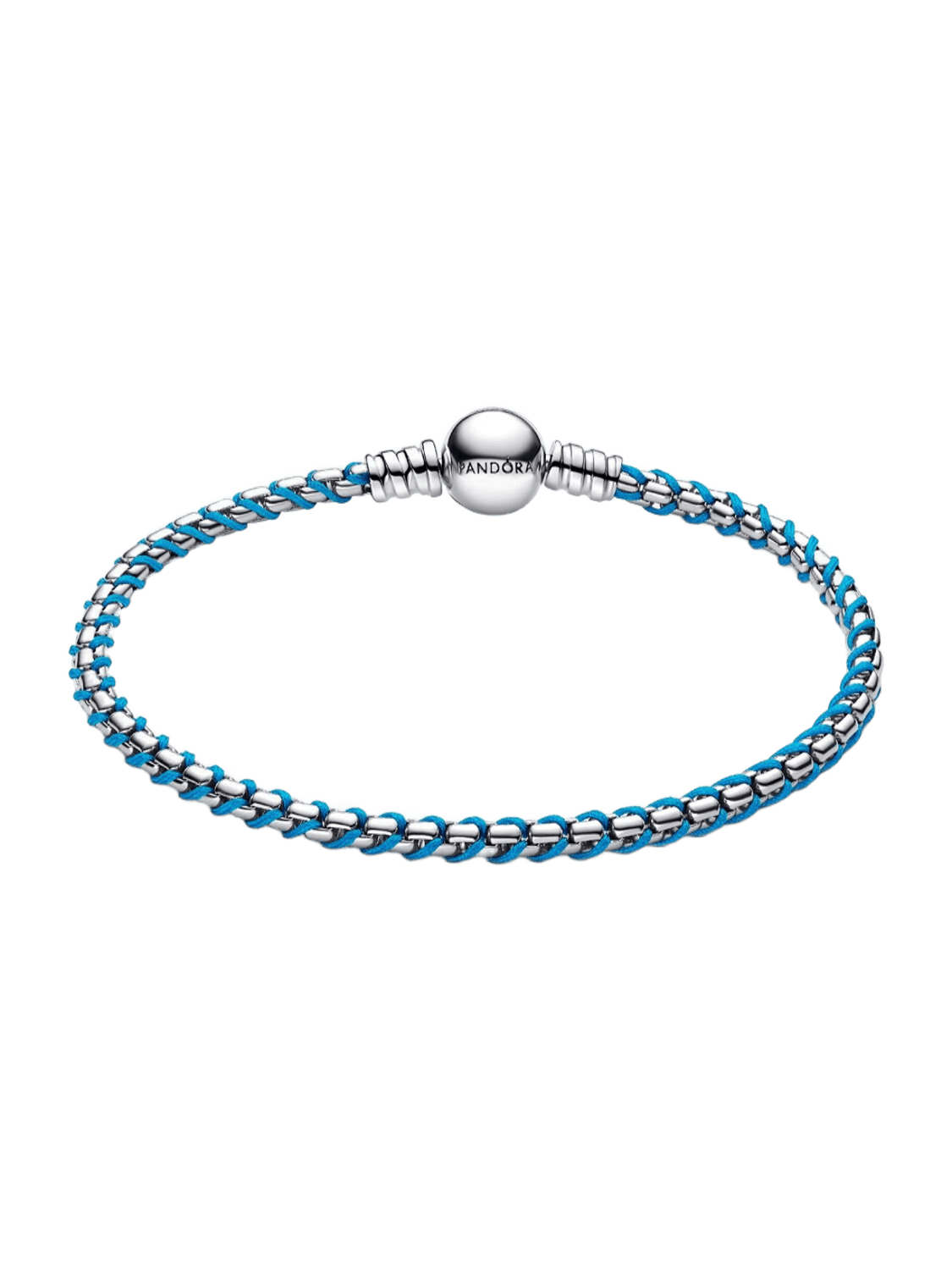 Pulsera Cadena Caja Cordón Azul