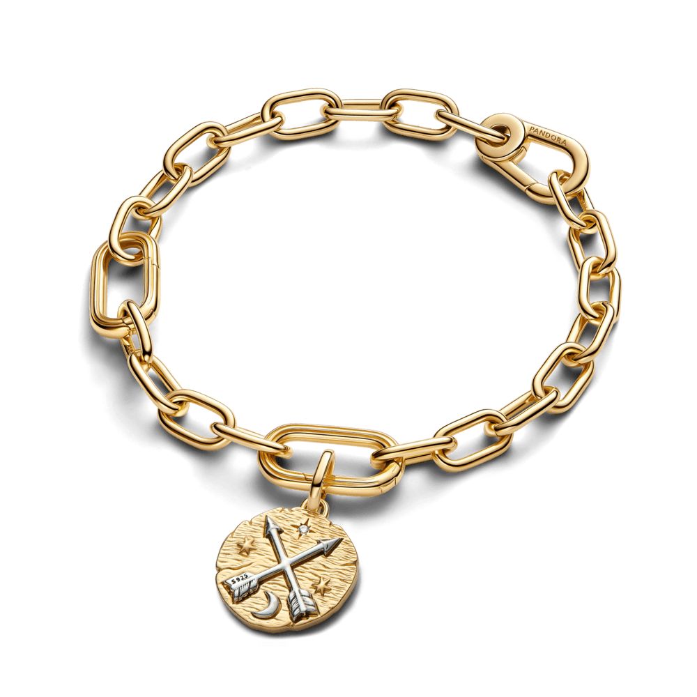 Charm Medallón Flechas Cruzadas