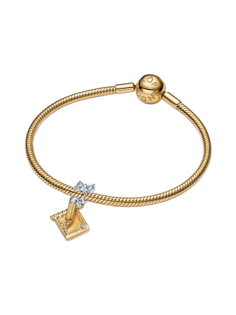 Charm Colgante Invitación Baile y Lápiz de Los Bridgerton de Netflix