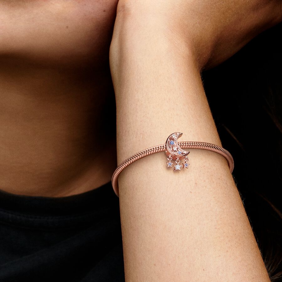 Charm Estrella y Luna Creciente