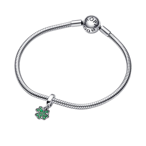 Charm Colgante Trébol de Cuatro Hojas