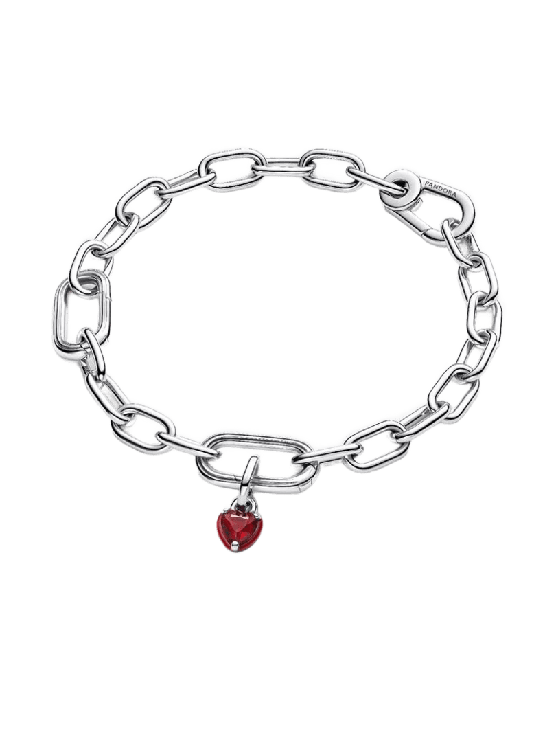 Charm Mini Colgante Corazón Chakra Rojo