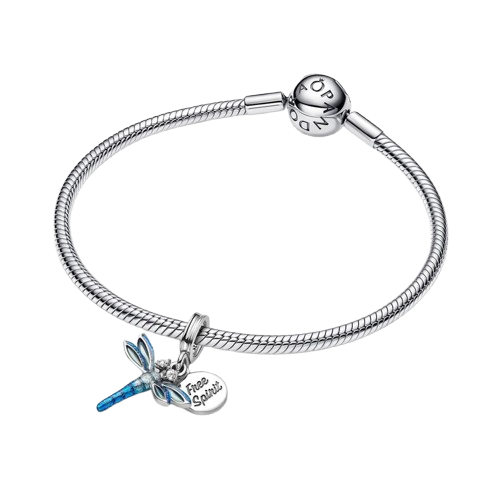 Charm Colgante Doble Libélula