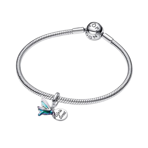 Charm Colgante Doble Colibrí