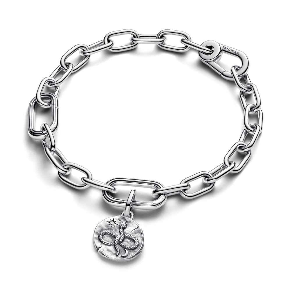 Charm Medallón Serpiente Infinita