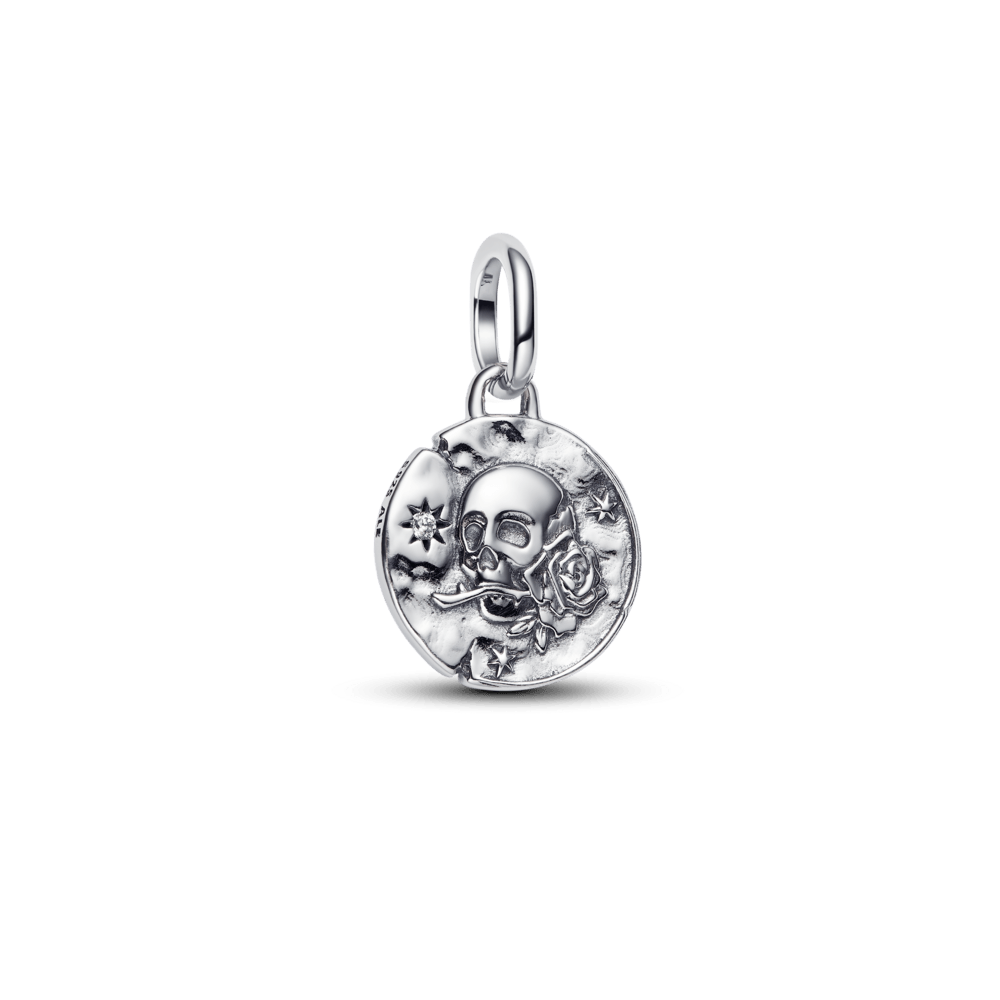 Charm Medallón Calavera