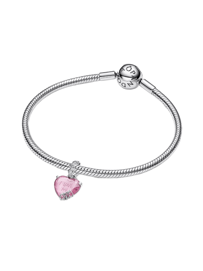 Charm Pandora Charm Colgante I Love You Mom - Imagen 3