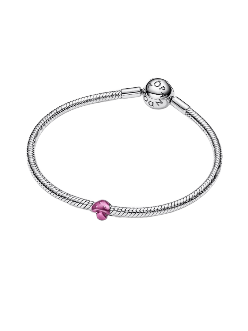 Charm Mini Seta Rosa