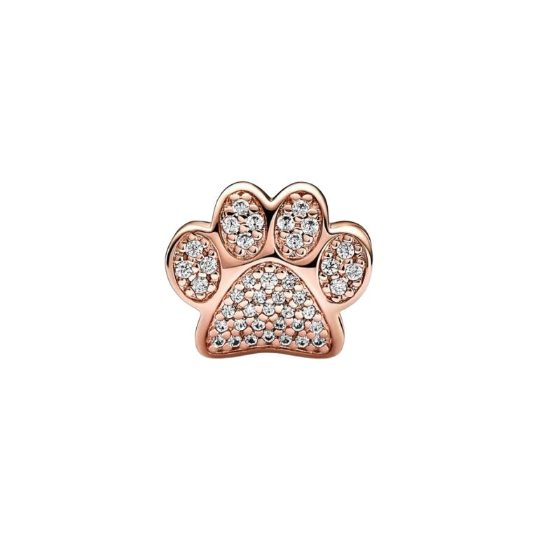 Charm Huella Brillante Rose