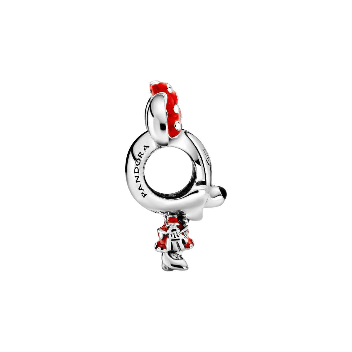 Charm Minnie Mouse con Vestido y Lazo de lunares de Disney