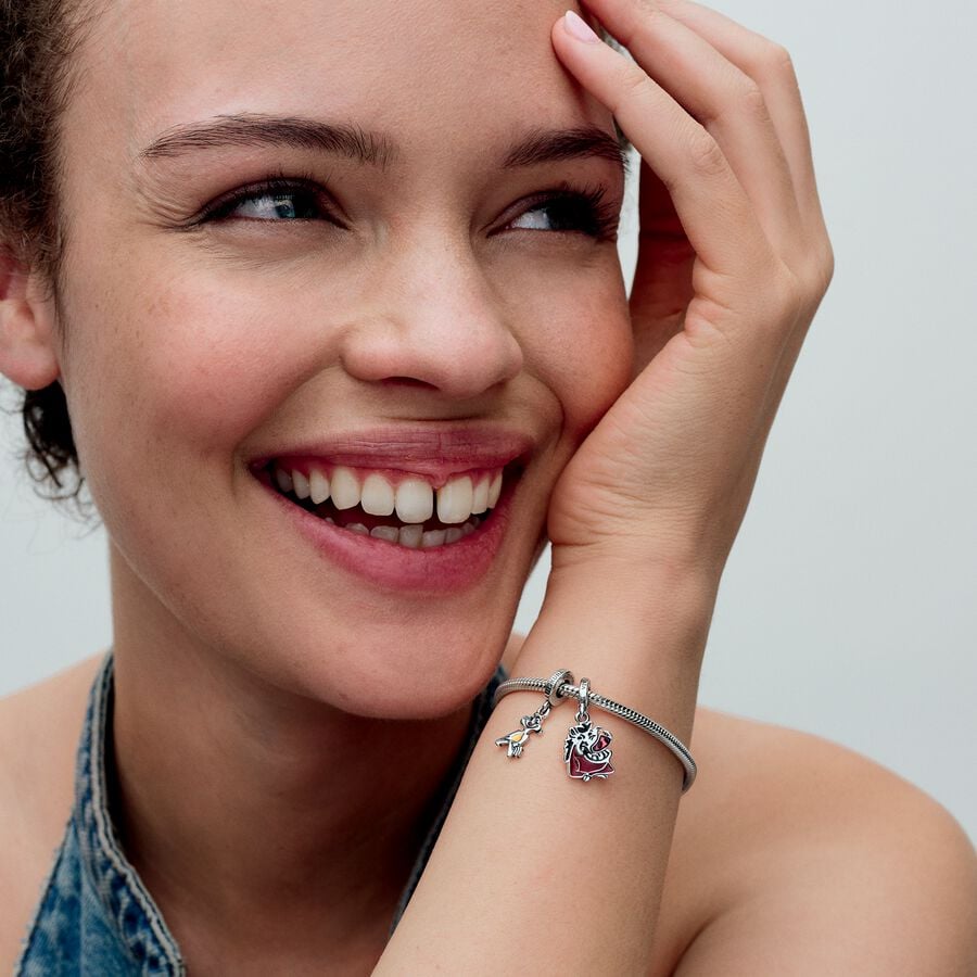 Charm Colgante Divisible Timón y Pumba El Rey León de Disney