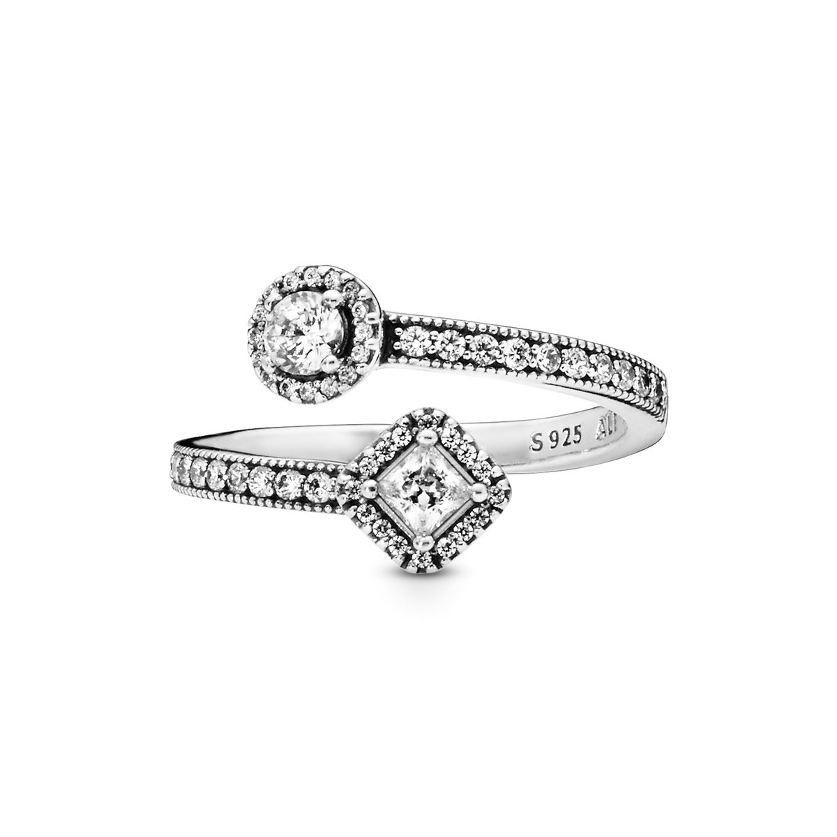 Anillo Abierto Brillante - YJ648 vista 2
