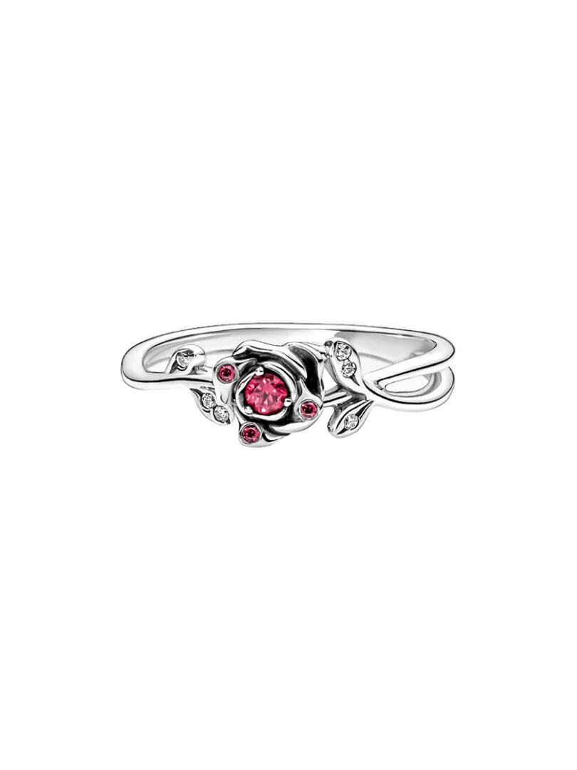 Anillo Rosa de la Bella y la Bestia de Disney