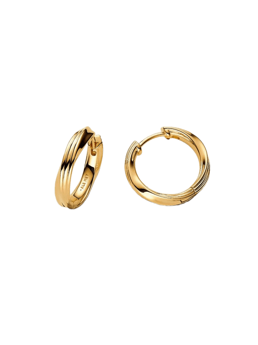 Pendientes de Aro Entrelazados