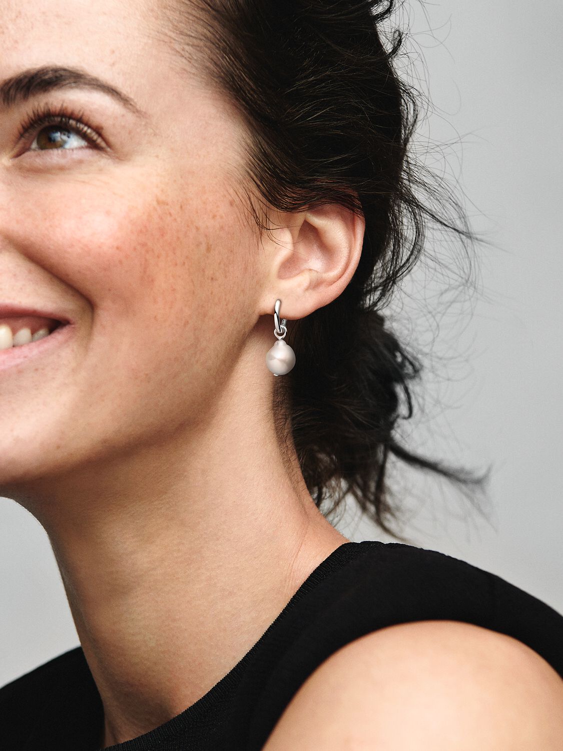Pendientes Perlas Contemporáneas
