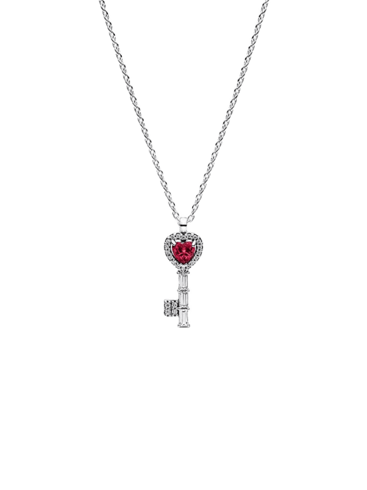 Collar Llave Corazón Elevado