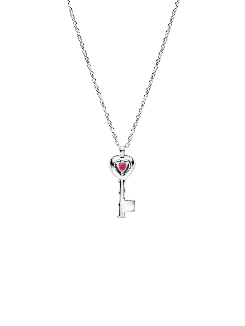 Collar Llave Corazón Elevado