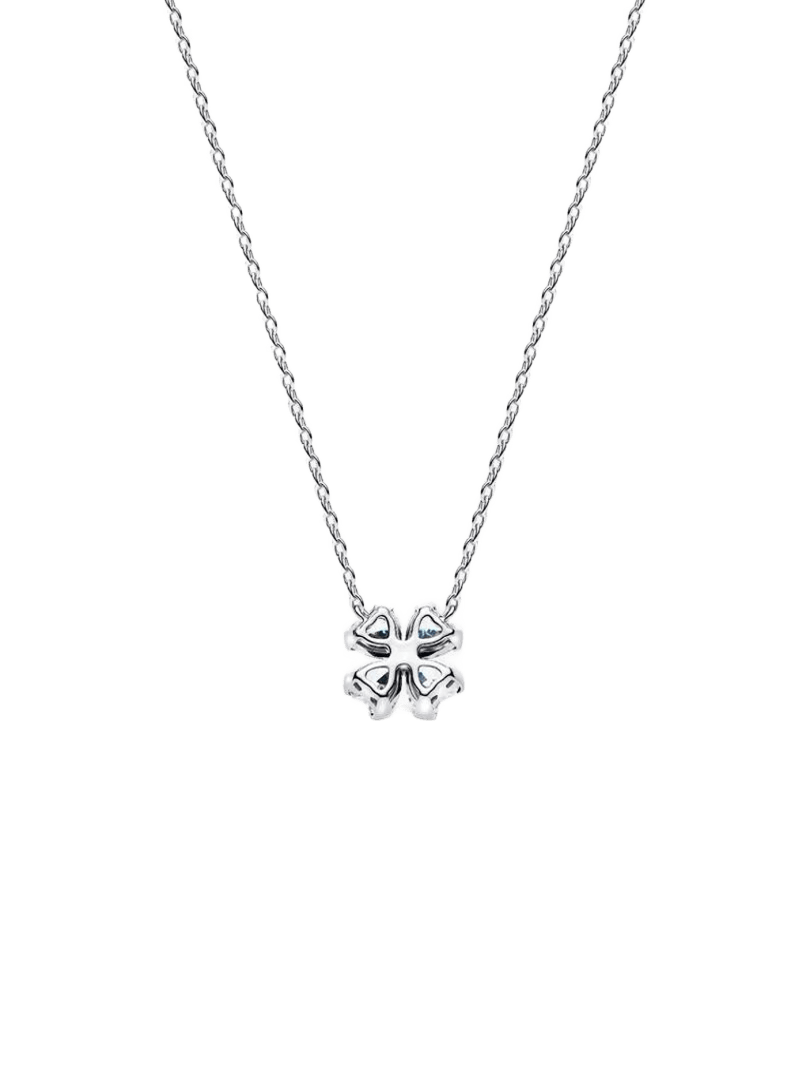 Collar Trébol de la Suerte Brillante