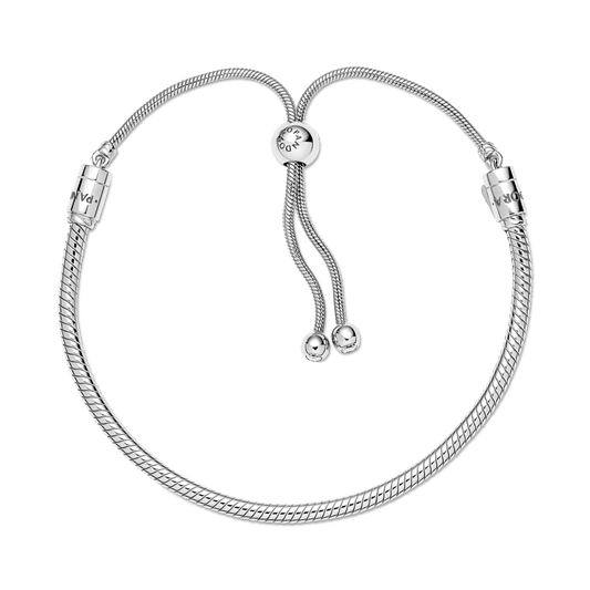 Brazalete Deslizante Diseño Cadena de Serpiente