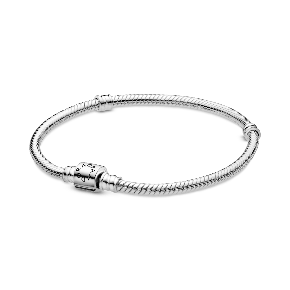 Brazalete Diseño Cola de Ratón con Cierre de Barril Moments Pandora