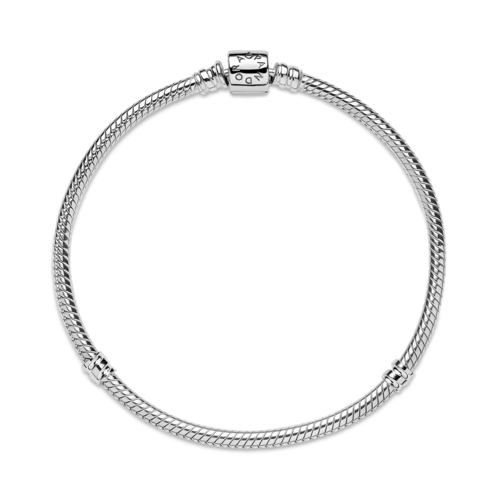 Brazalete Diseño Cola de Ratón con Cierre de Barril Moments Pandora