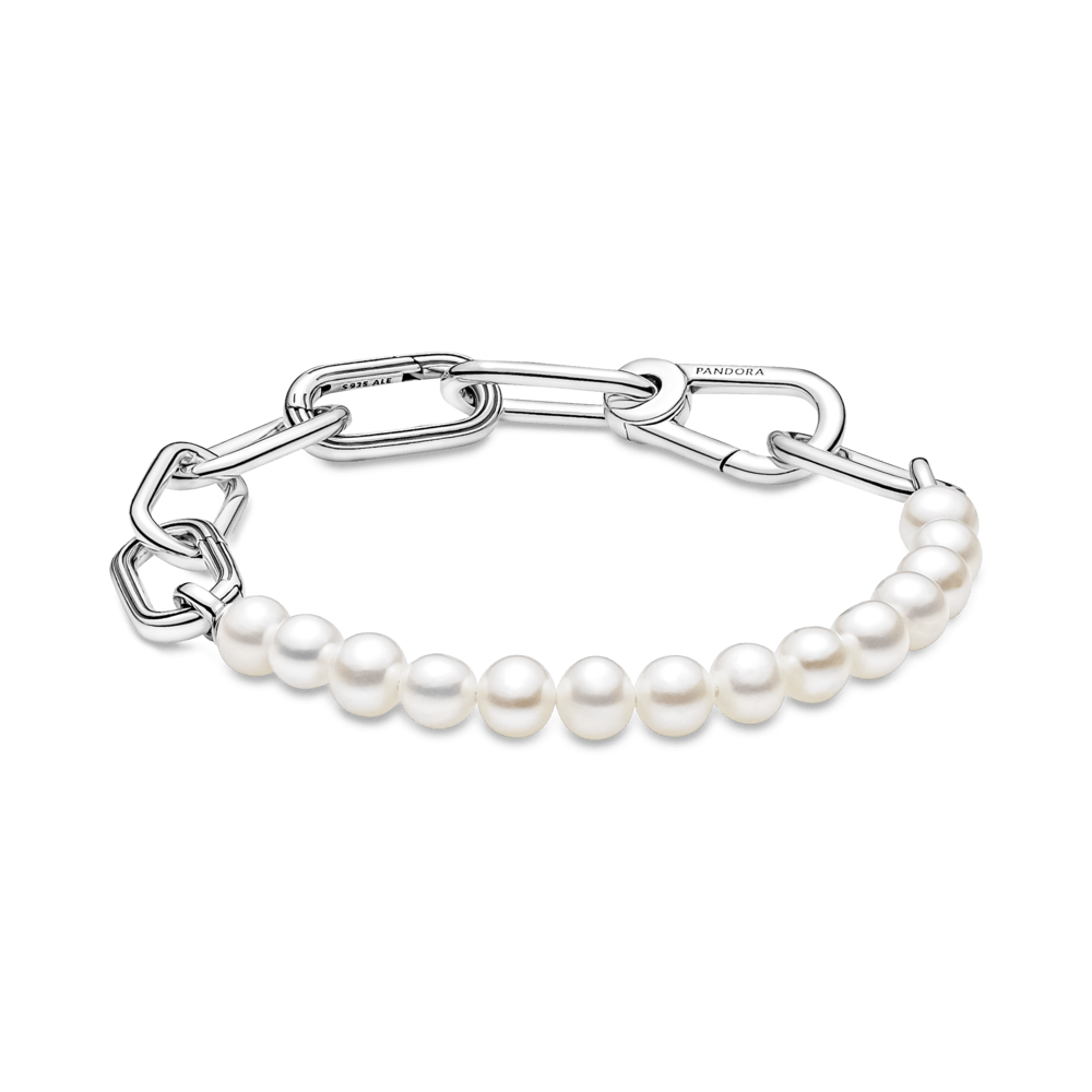 Brazalete De Perlas Cultivadas De Agua Dulce Pandora Me