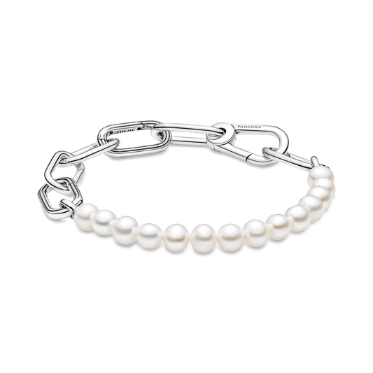 Brazalete De Perlas Cultivadas De Agua Dulce Pandora Me
