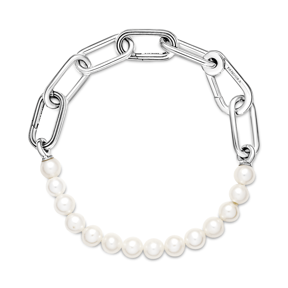 Brazalete De Perlas Cultivadas De Agua Dulce Pandora Me