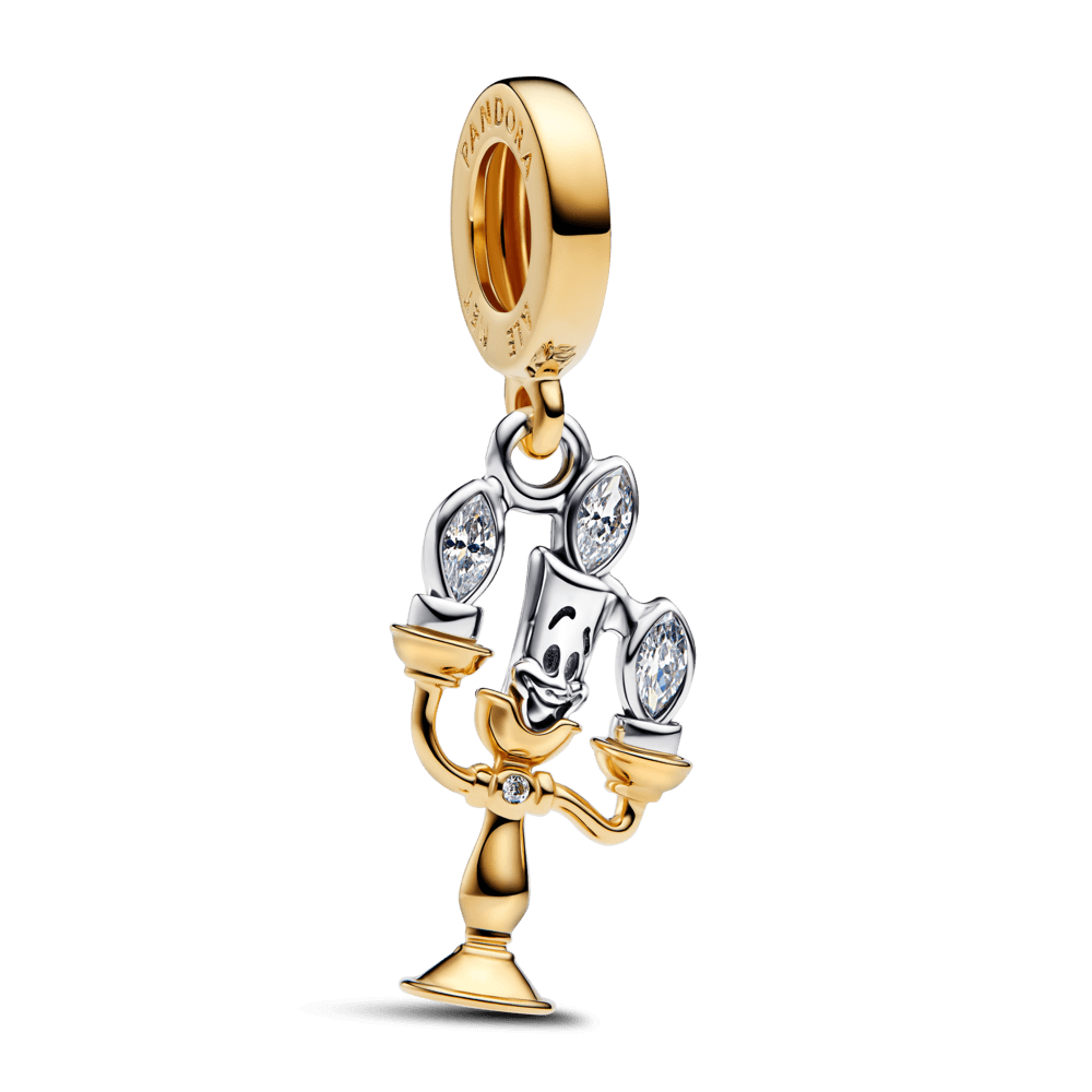 Charm Colgante Lumiere De La Bella y La Bestia De Disney