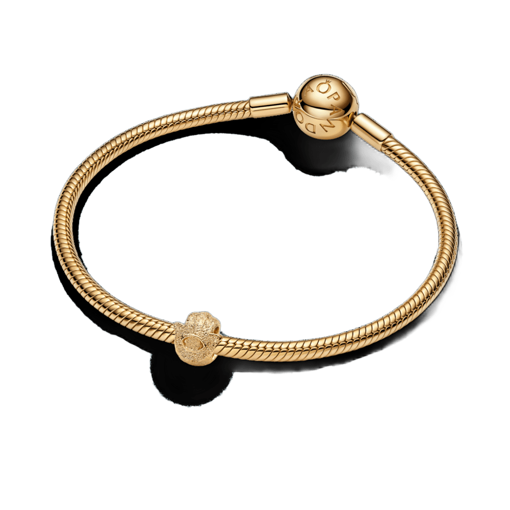 Mini Charm Mano Hamsa Con Textura