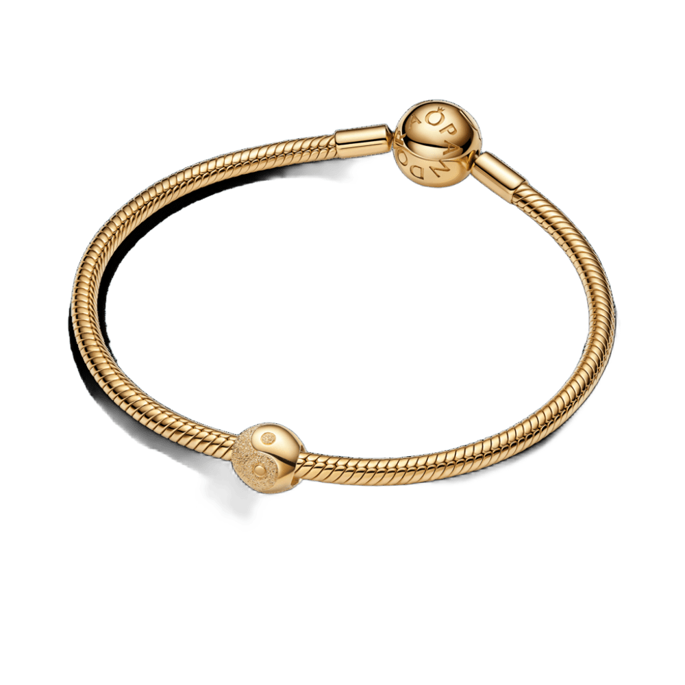 Mini Charm Yin y Yang Con Textura