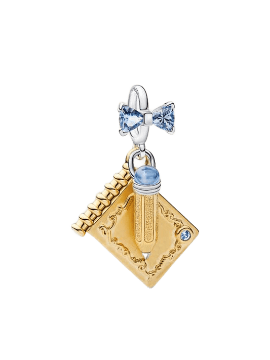 Charm Colgante Invitación Baile y Lápiz de Los Bridgerton de Netflix