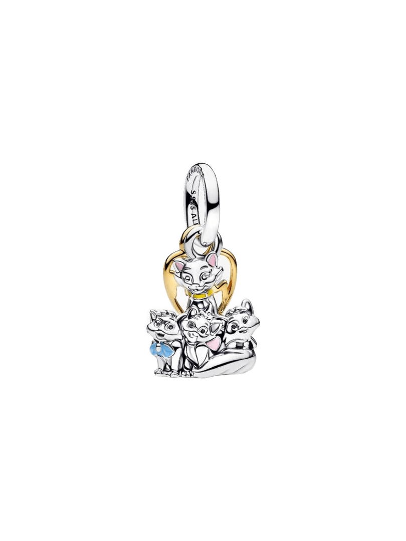 Charm Pandora Charm Colgante Duquesa y Gatitos de Los Aristogatos de Disney - Vista principal