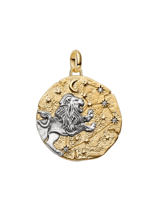 Charm Medallón XL Zodiaco Leo