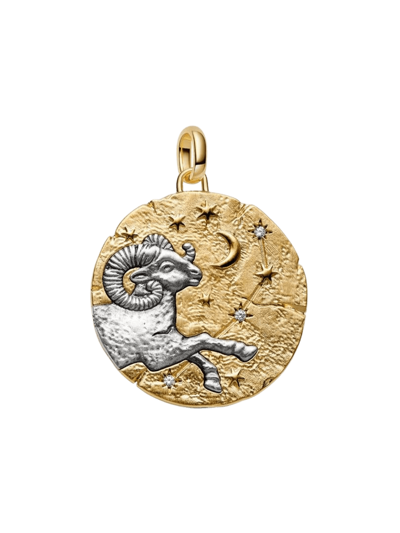 Charm Medallón XL Zodiaco Aries