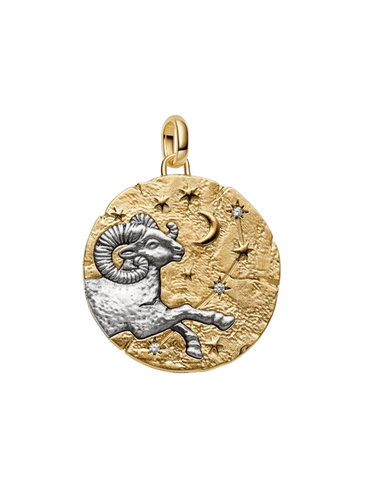 Charm Medallón XL Zodiaco Aries
