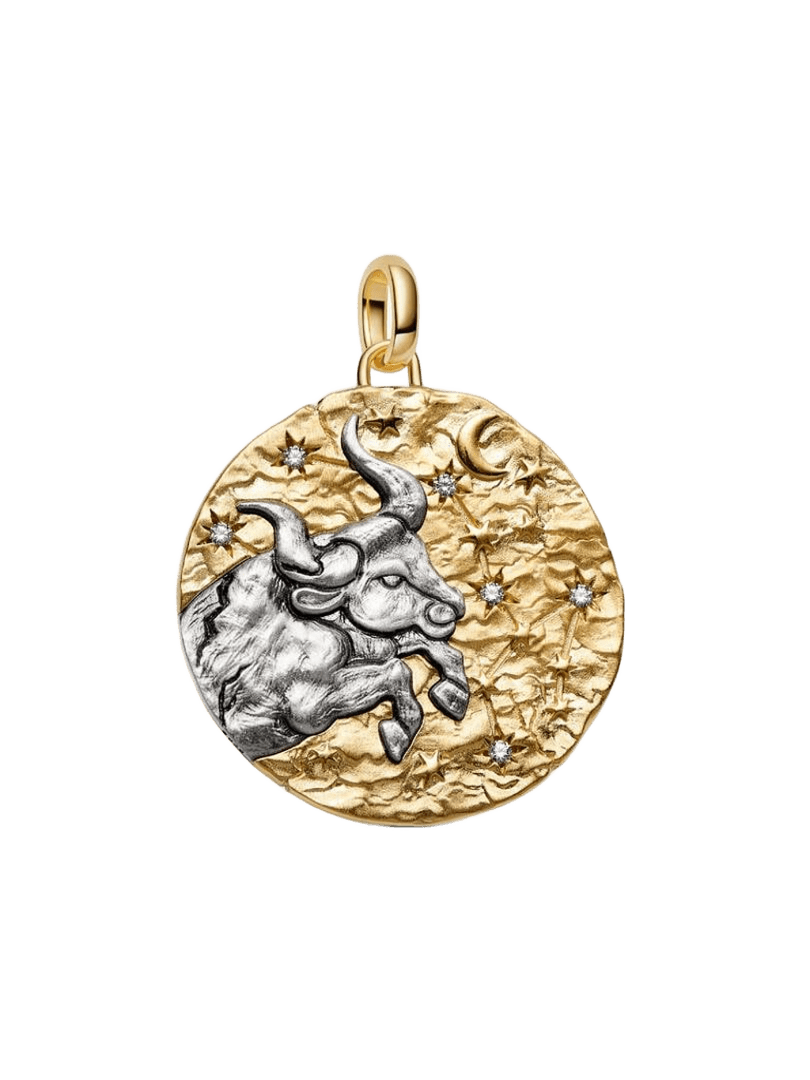 Charm Medallón XL Zodiaco Tauro
