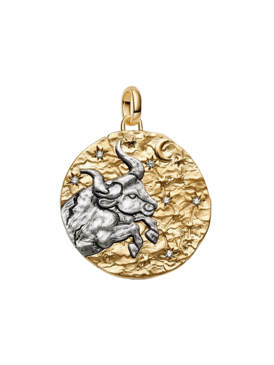 Charm Medallón XL Zodiaco Tauro