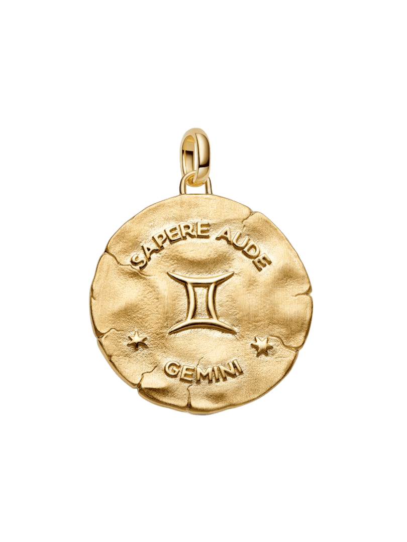Charm Medallón XL Zodiaco Géminis