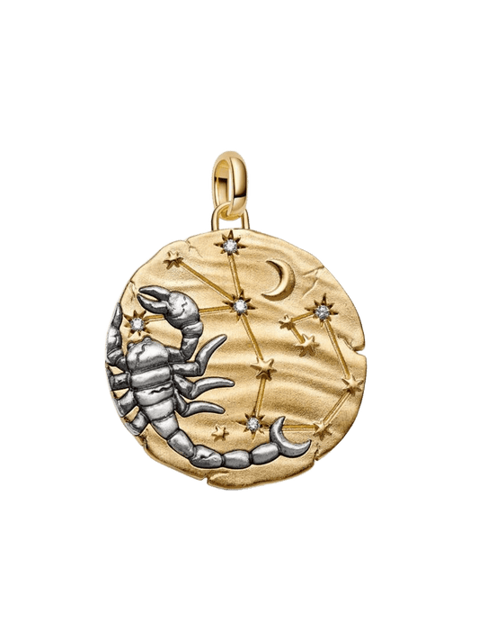 Charm Medallón XL Zodiaco Escorpio