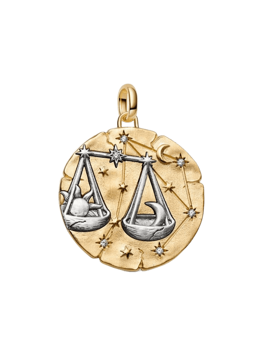 Charm Medallón XL Zodiaco Libra