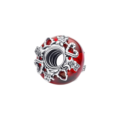 Charm de Cristal de Murano Magia Navideña