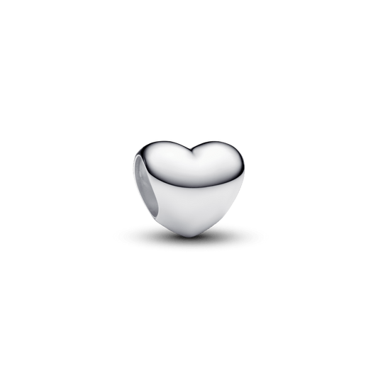 Mini Charm Corazón Plateado