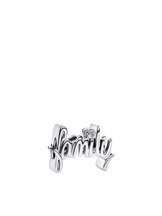 Charm Familia Escrito a mano