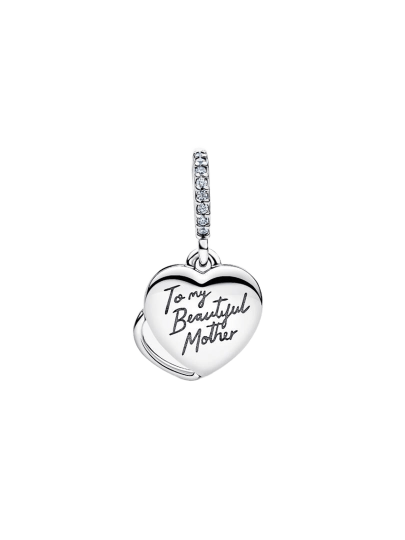 Charm Pandora Charm Colgante Doble Madre Preciosa - Vista detalle